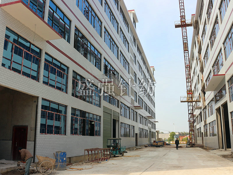 建設(shè)中的新廠房